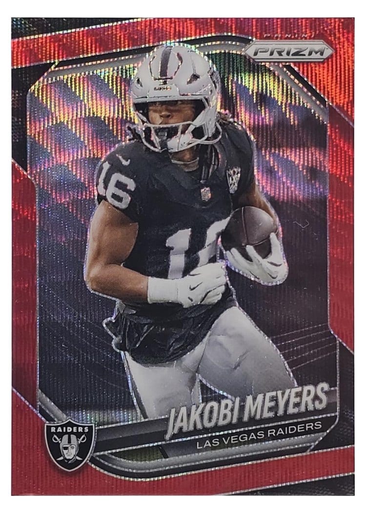 2025 Panini Prizm Base Set Jakobi Meyers #31 card