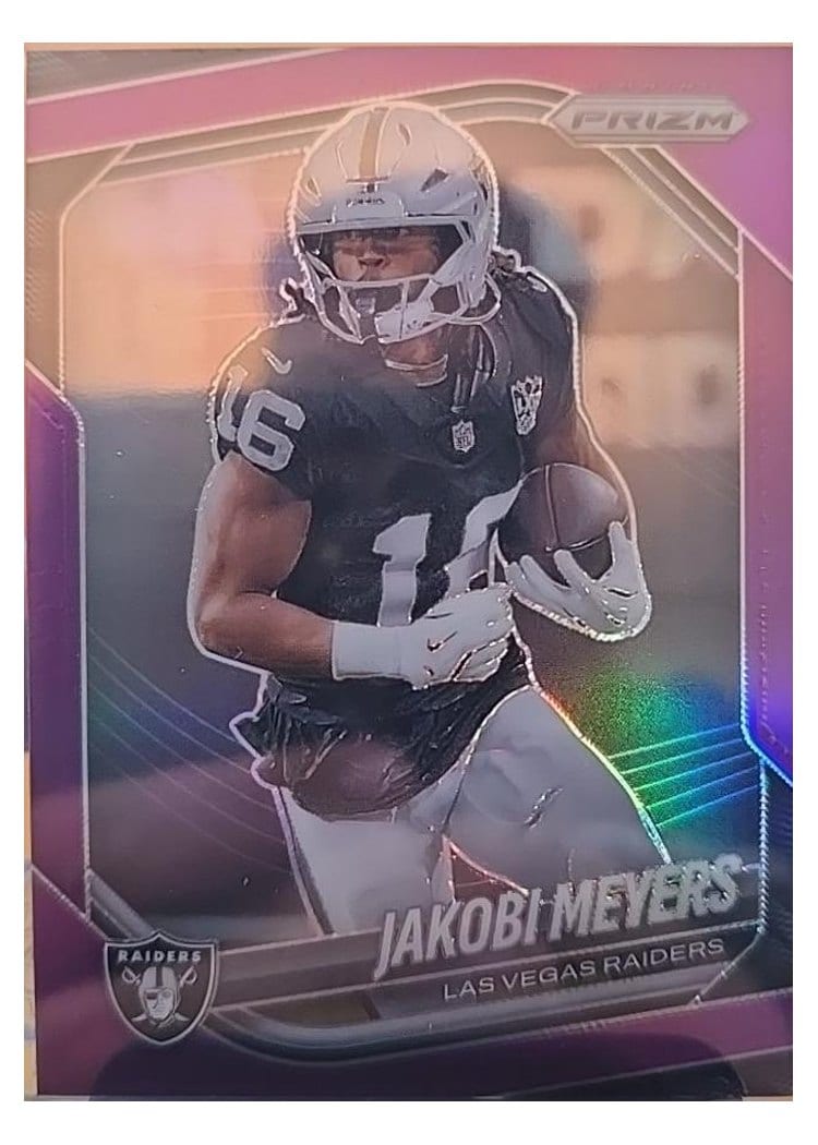 2025 Panini Prizm Base Set Jakobi Meyers #31 card