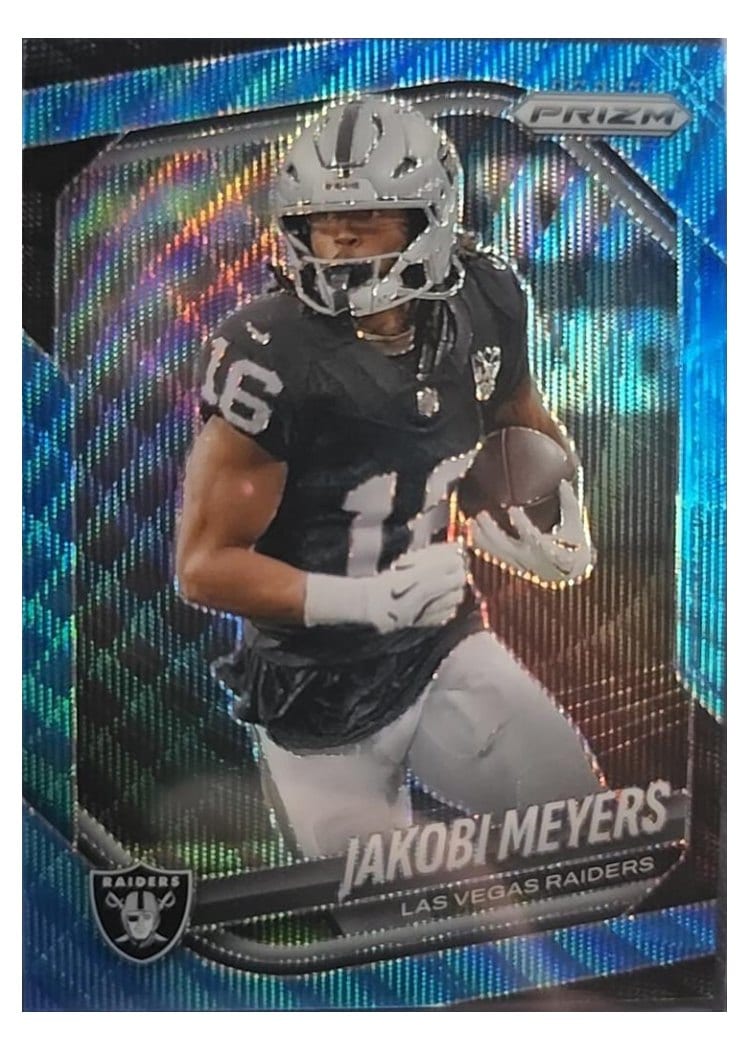 2025 Panini Prizm Base Set Jakobi Meyers #31 card