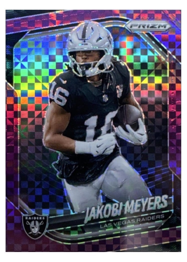 2025 Panini Prizm Base Set Jakobi Meyers #31 card