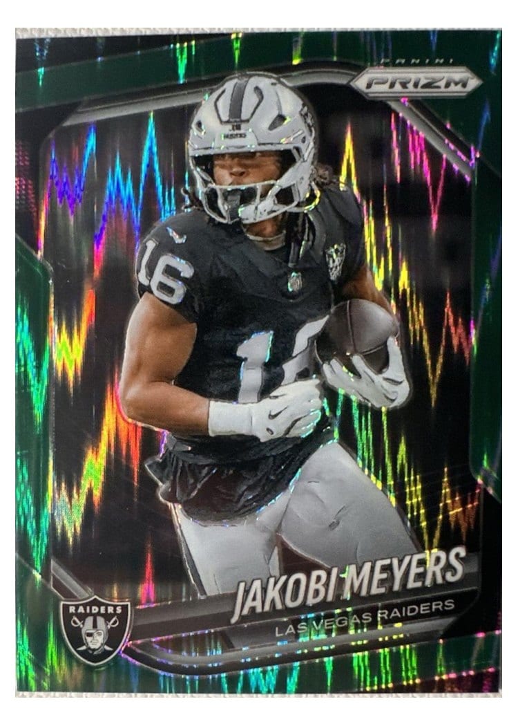 2025 Panini Prizm Base Set Jakobi Meyers #31 card