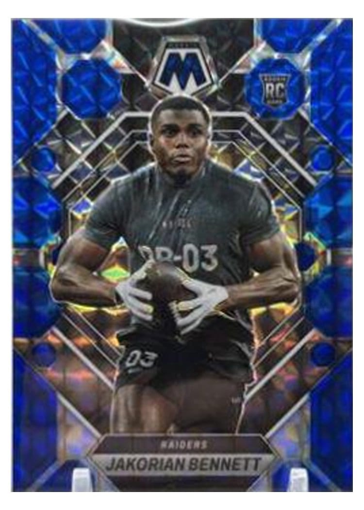 2023 Panini Mosaic Base Set Jakorian Bennett Blue #327 card