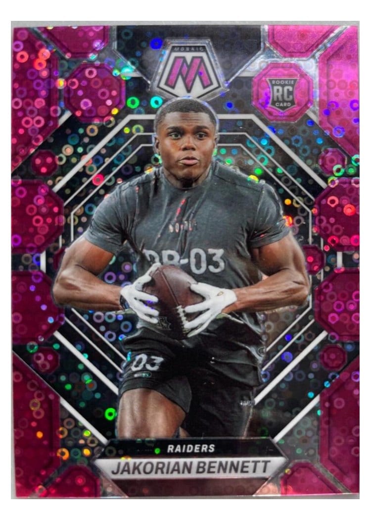 2023 Panini Mosaic Base Set Jakorian Bennett #327 card