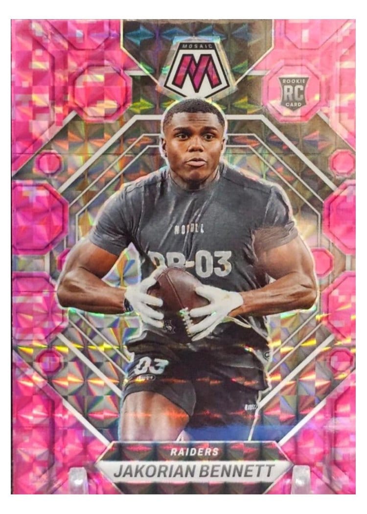 2023 Panini Mosaic Base Set Jakorian Bennett #327 card