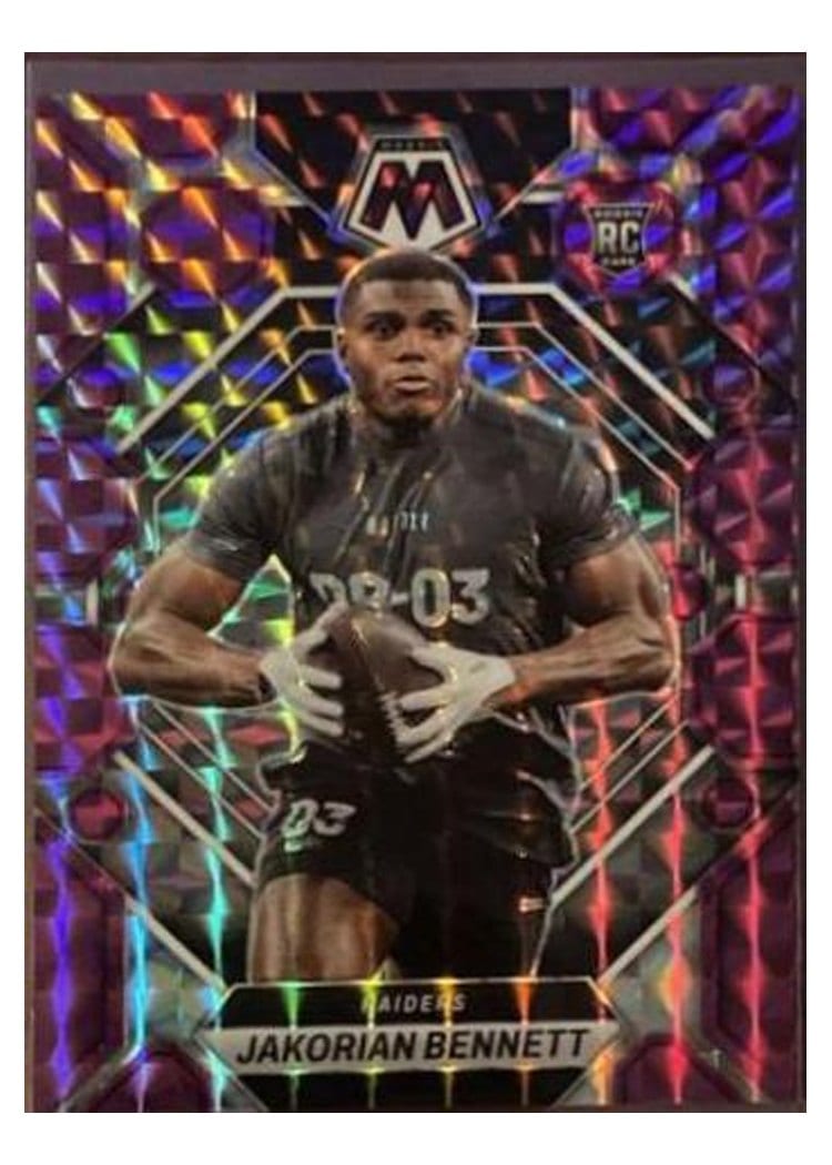 2023 Panini Mosaic Base Set Jakorian Bennett #327 card