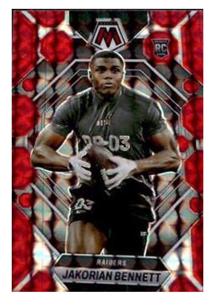 2023 Panini Mosaic Base Set Jakorian Bennett Red #327 card