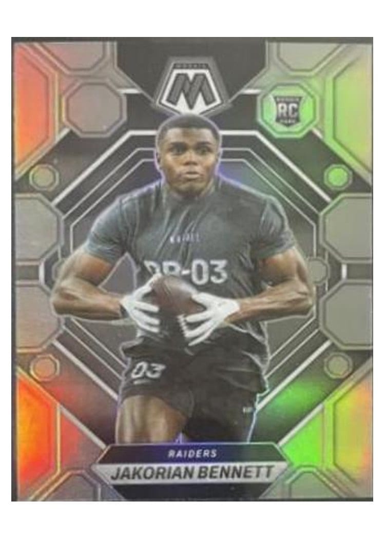2023 Panini Mosaic Base Set Jakorian Bennett Silver #327 card