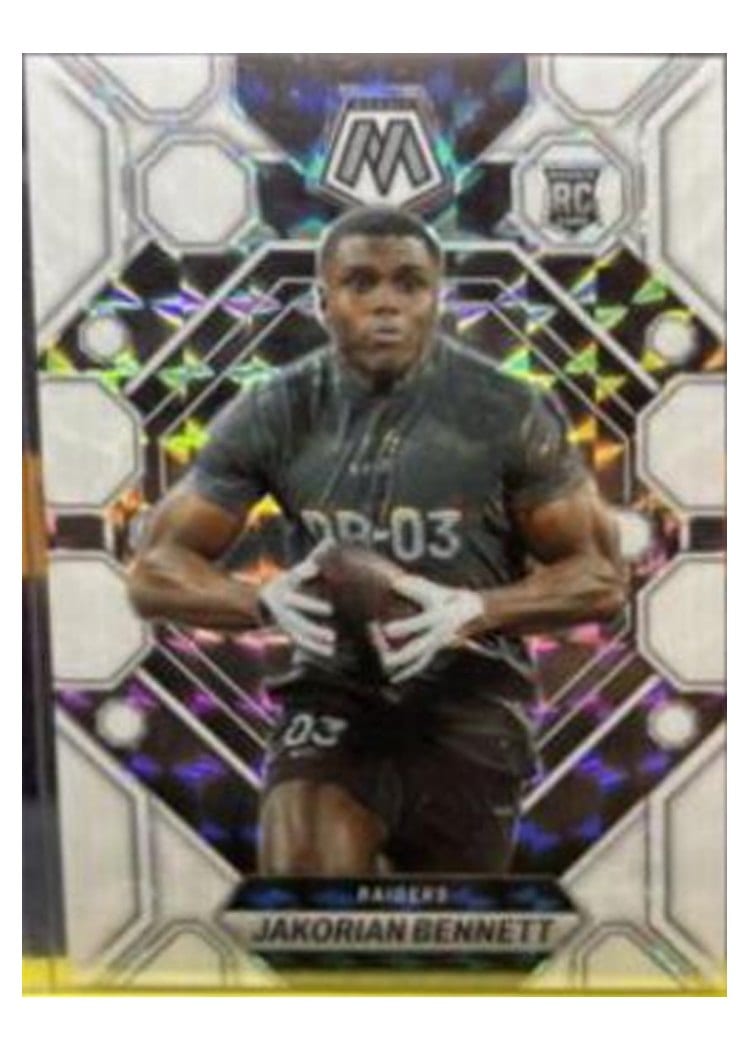 2023 Panini Mosaic Base Set Jakorian Bennett White #327 card