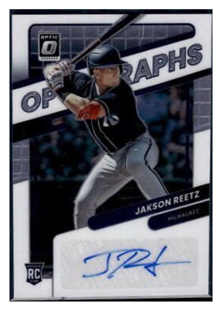 2022 Donruss Optic Optigraphs Jakson Reetz #OG-JR card