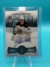 2022-23 Upper Deck Ultimate Collection Ultimate Signatures Rookies Jakub Lauko #USR-JL card