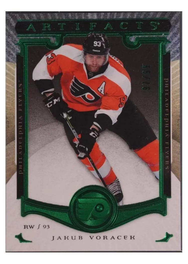 2015 Upper Deck Artifacts Jakub Voracek #7 card