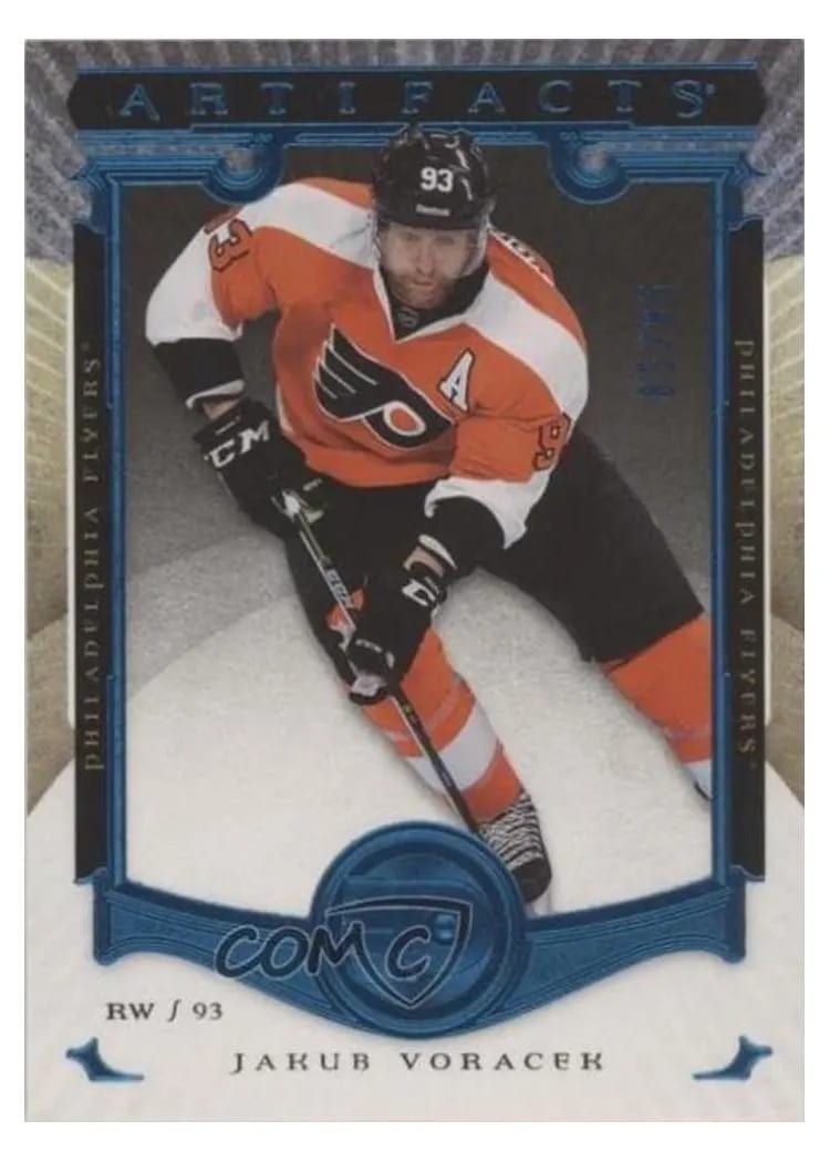 2015 Upper Deck Artifacts Jakub Voracek #7 card