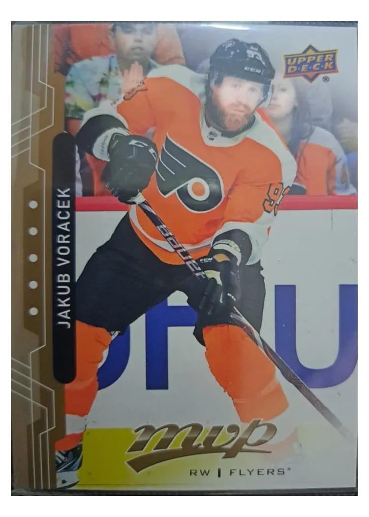 2018-19 Upper Deck MVP Base Set Jakub Voracek #88 card