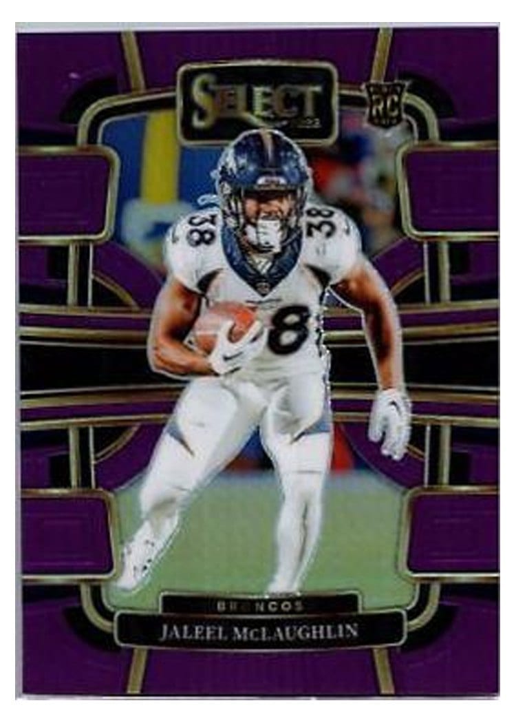 2023 Panini Select Base Set Jaleel McLaughlin #32 card