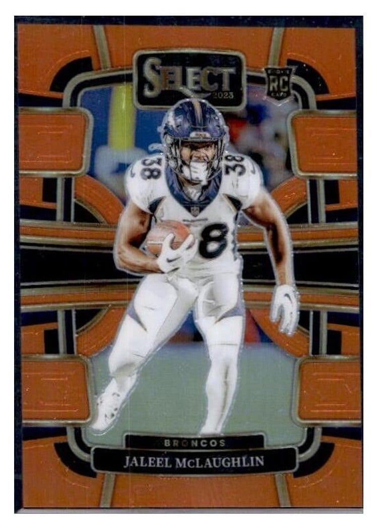 2023 Panini Select Base Set Jaleel McLaughlin #32 card