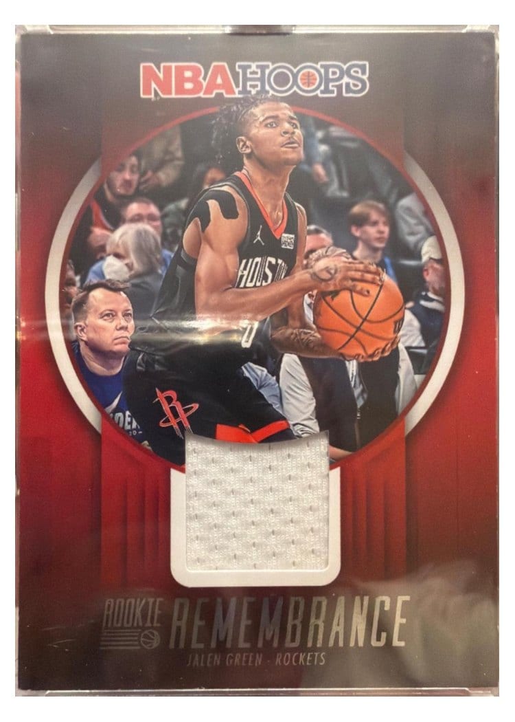 2023-24 Hoops Winter Rookie Remembrance Jalen #RR-GRE card