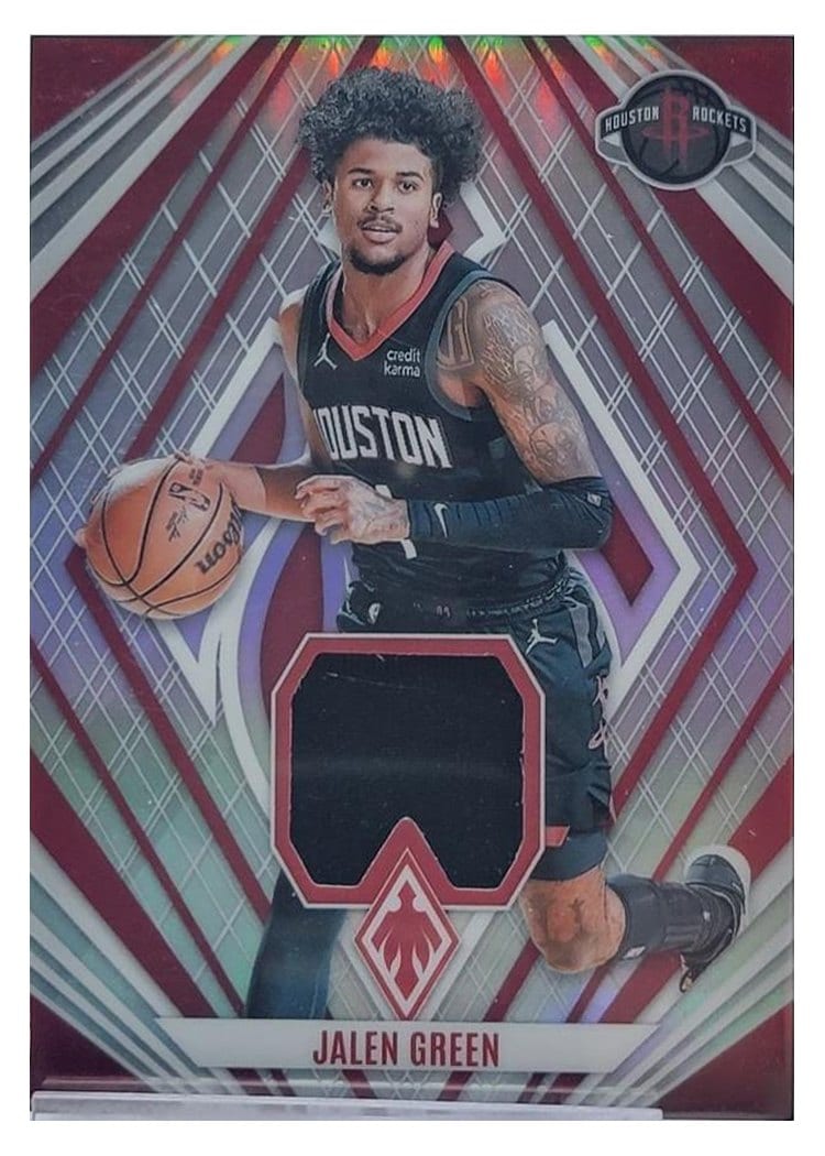 2023-24 Panini Phoenix Veteran Materials Jalen #VM-GRN card