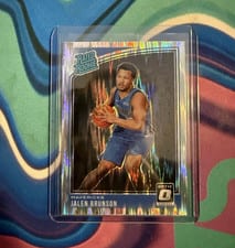 2018 Panini Donruss Optic Jalen Brunson #179 card