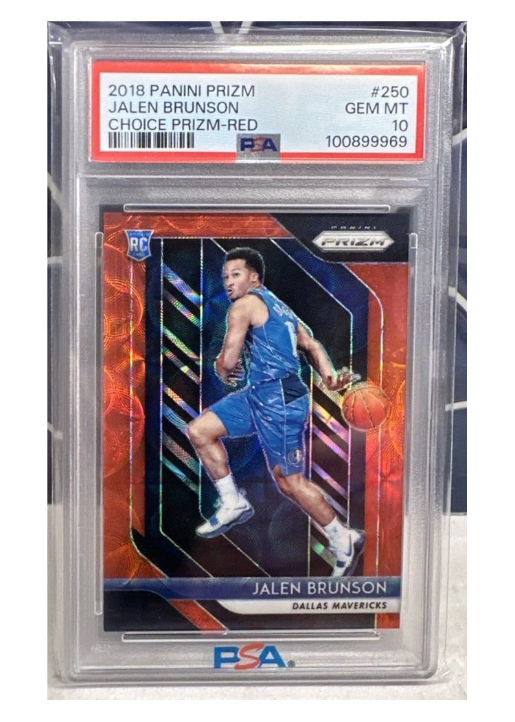 2018 Panini Prizm Jalen Brunson #250 card