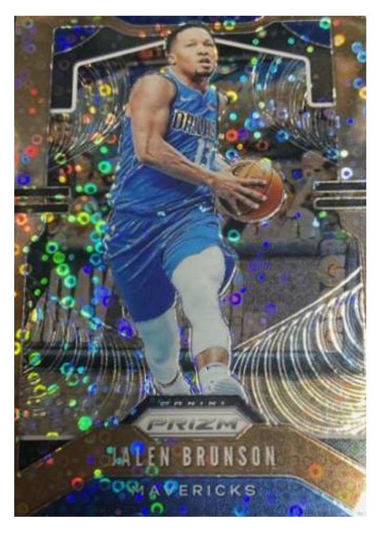 2019-20 Panini Prizm Base Set Jalen Brunson #78 card