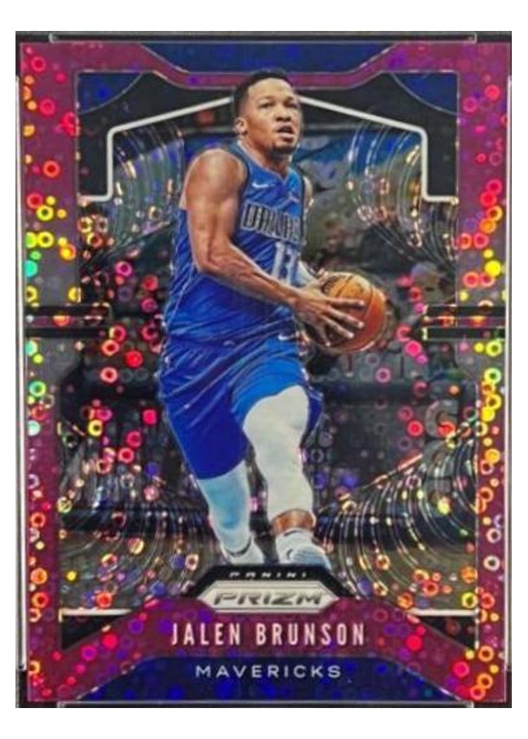 2019-20 Panini Prizm Base Set Jalen Brunson #78 card