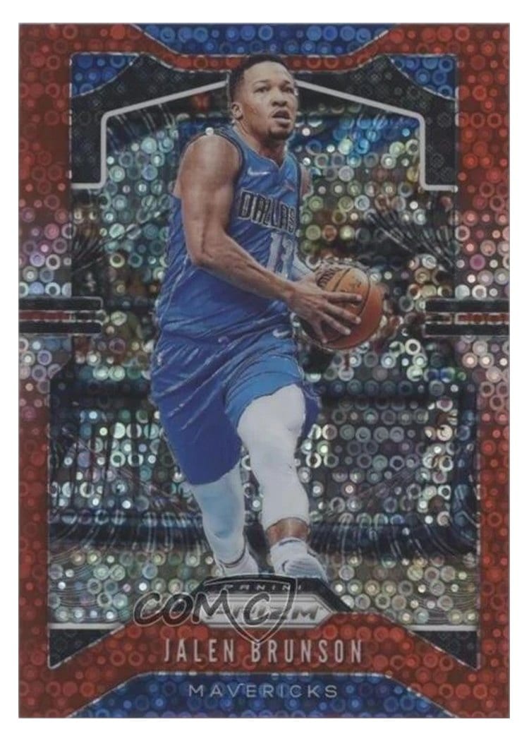 2019-20 Panini Prizm Base Set Jalen Brunson #78 card