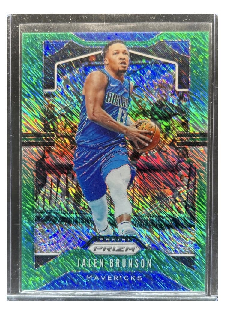 2019-20 Panini Prizm Base Set Jalen Brunson #78 card