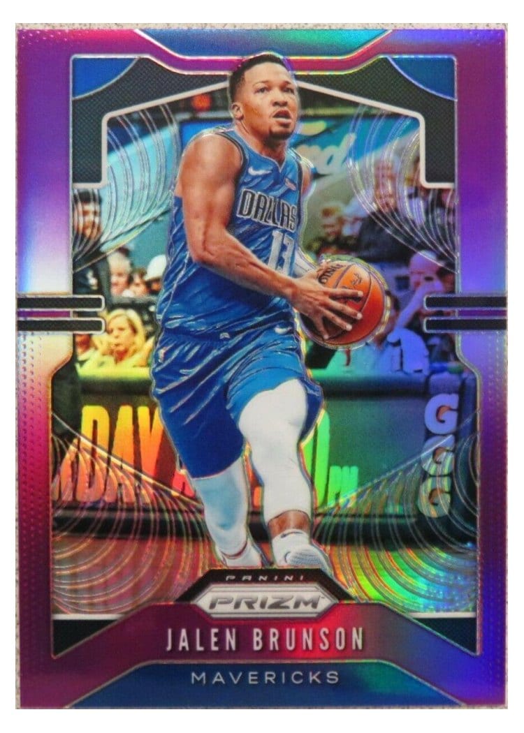 2019-20 Panini Prizm Base Set Jalen Brunson #78 card