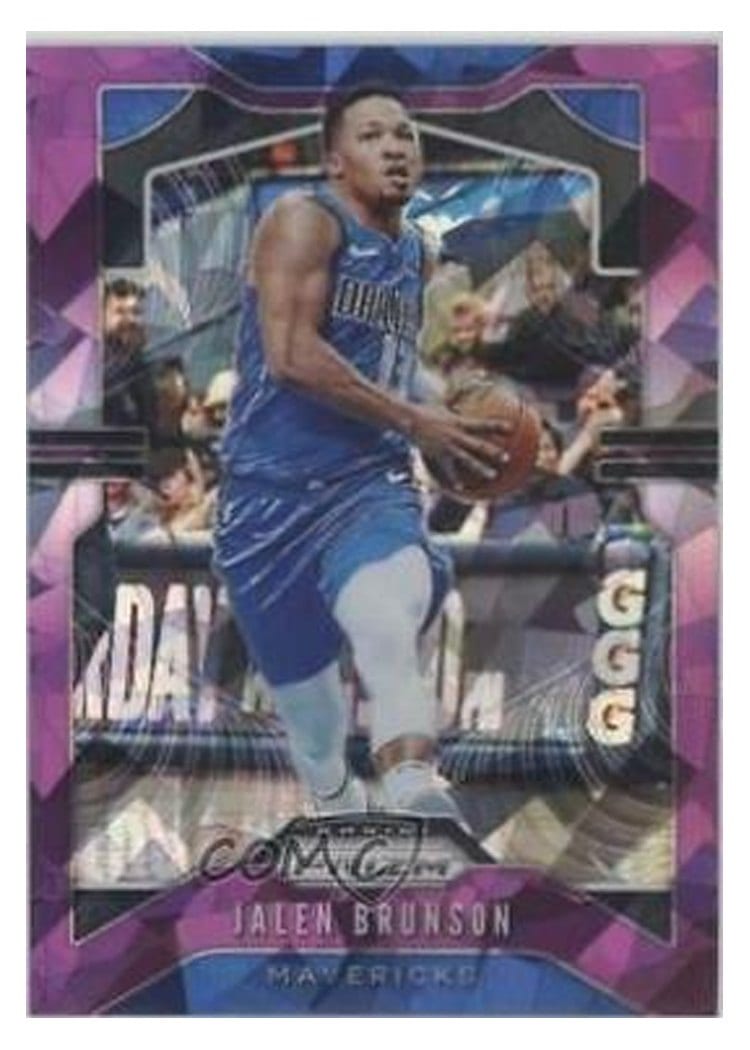 2019-20 Panini Prizm Base Set Jalen Brunson #78 card