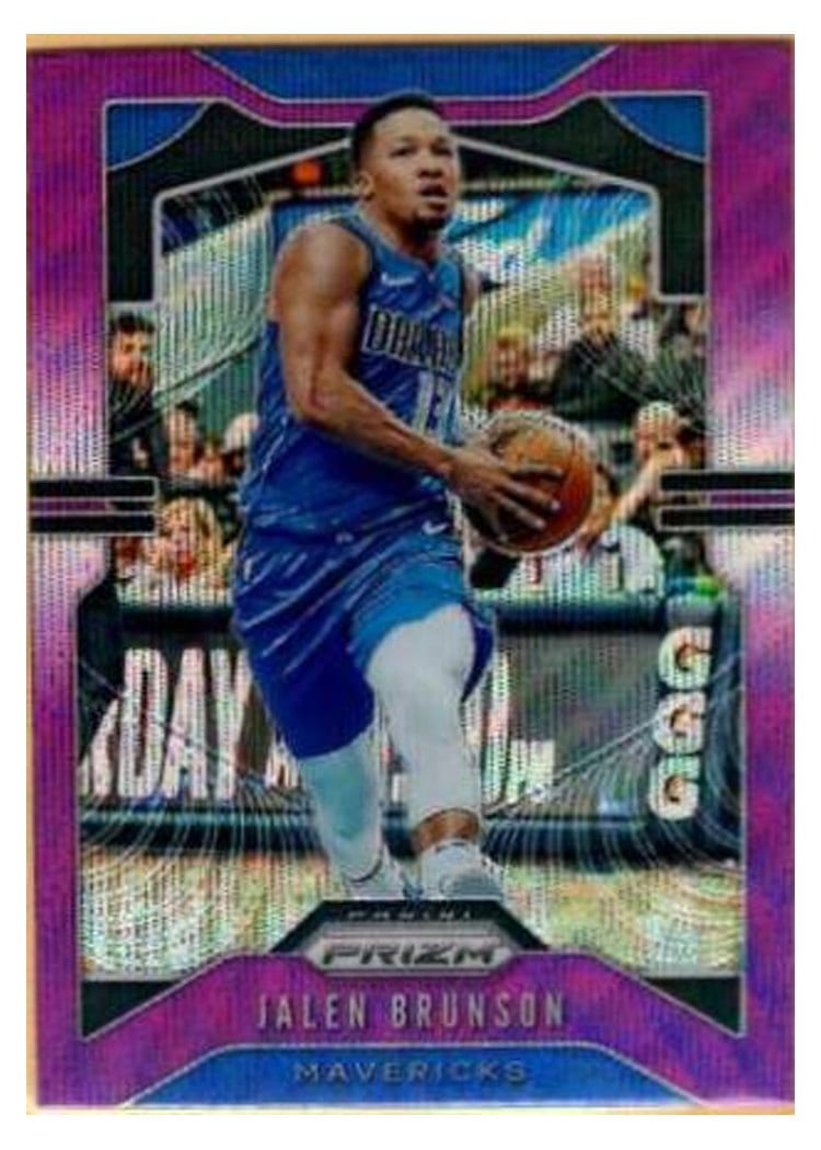 2019-20 Panini Prizm Base Set Jalen Brunson #78 card