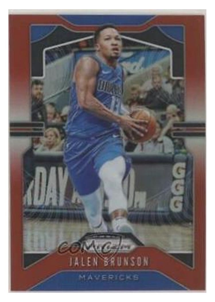 2019-20 Panini Prizm Base Set Jalen Brunson #78 card