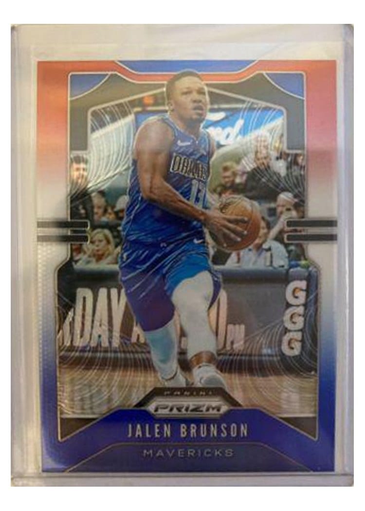 2019-20 Panini Prizm Base Set Jalen Brunson #78 card