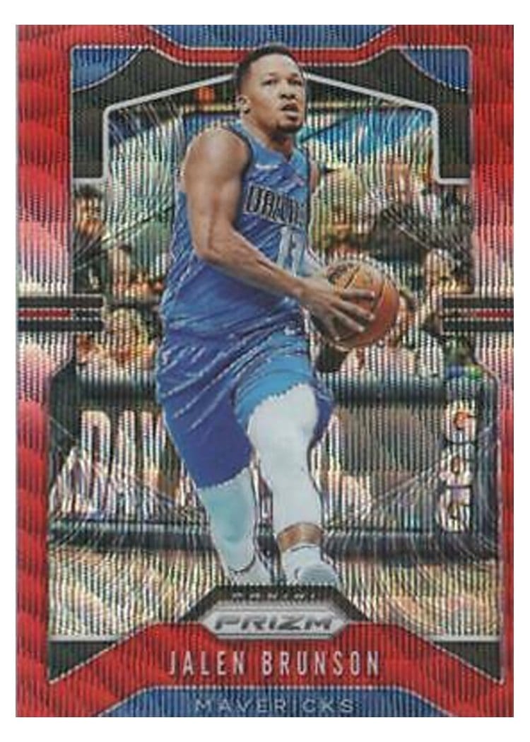 2019-20 Panini Prizm Base Set Jalen Brunson #78 card