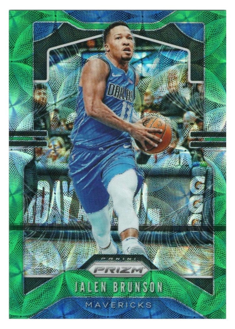 2019-20 Panini Prizm Base Set Jalen Brunson #78 card