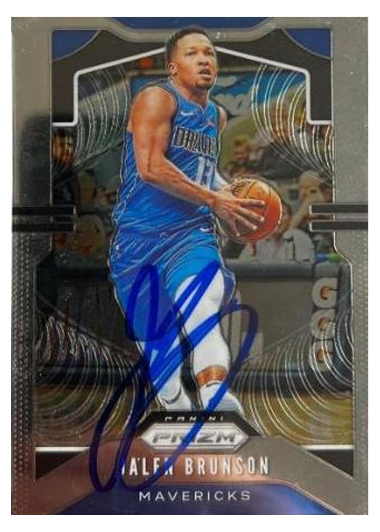 2019-20 Panini Prizm Base Set Jalen Brunson #78 card