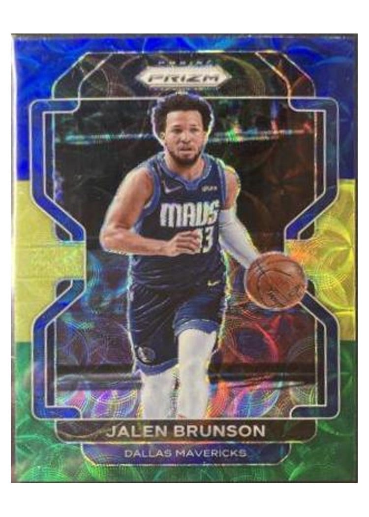 2021-22 Panini Prizm Base Set Jalen Brunson #144 card