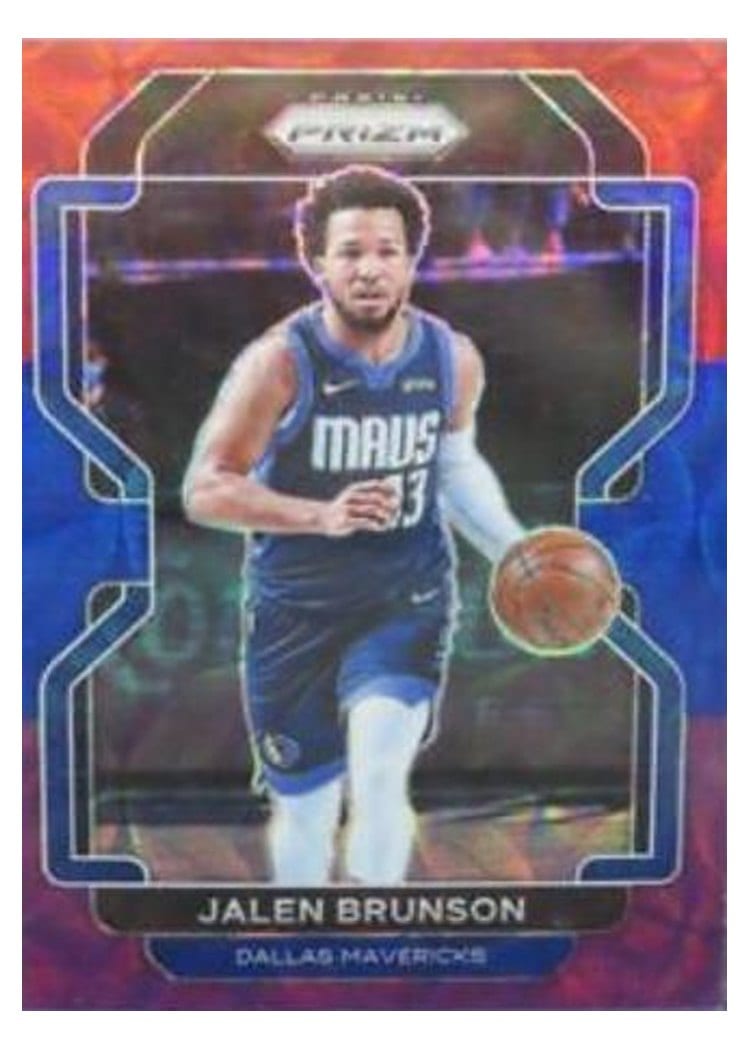 2021-22 Panini Prizm Base Set Jalen Brunson #144 card
