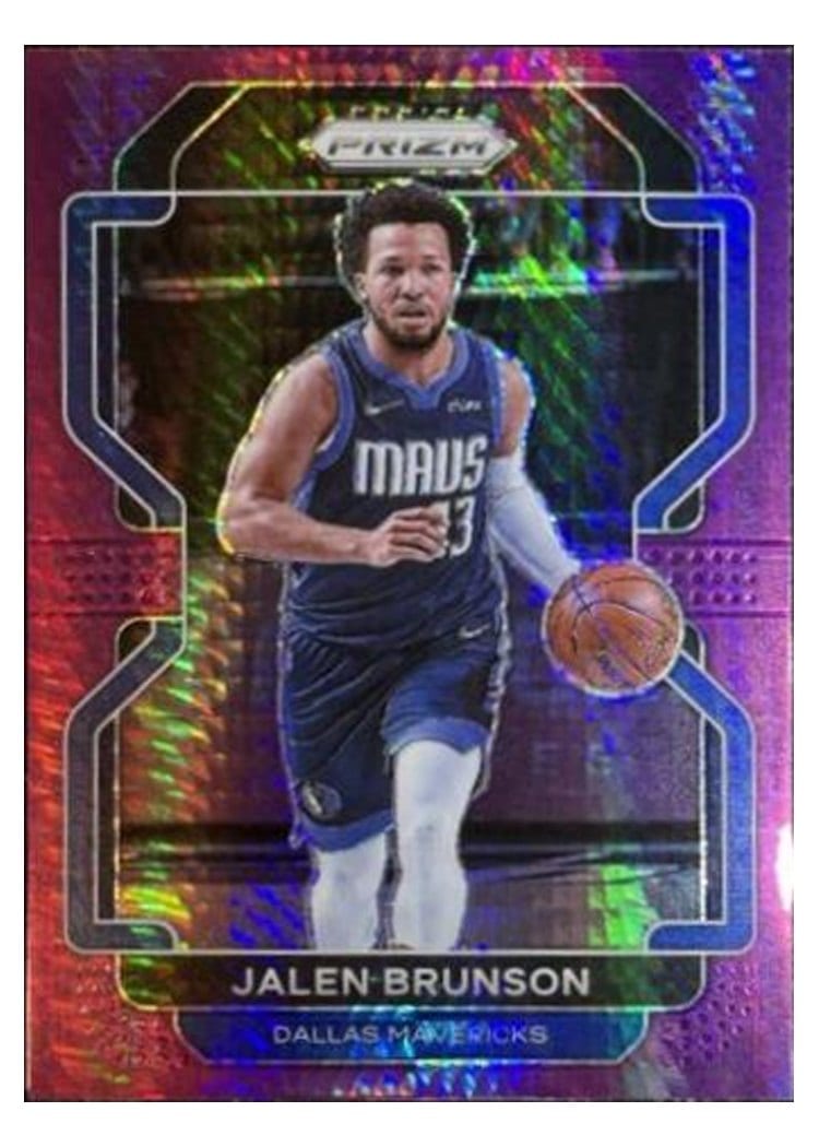 2021-22 Panini Prizm Base Set Jalen Brunson #144 card
