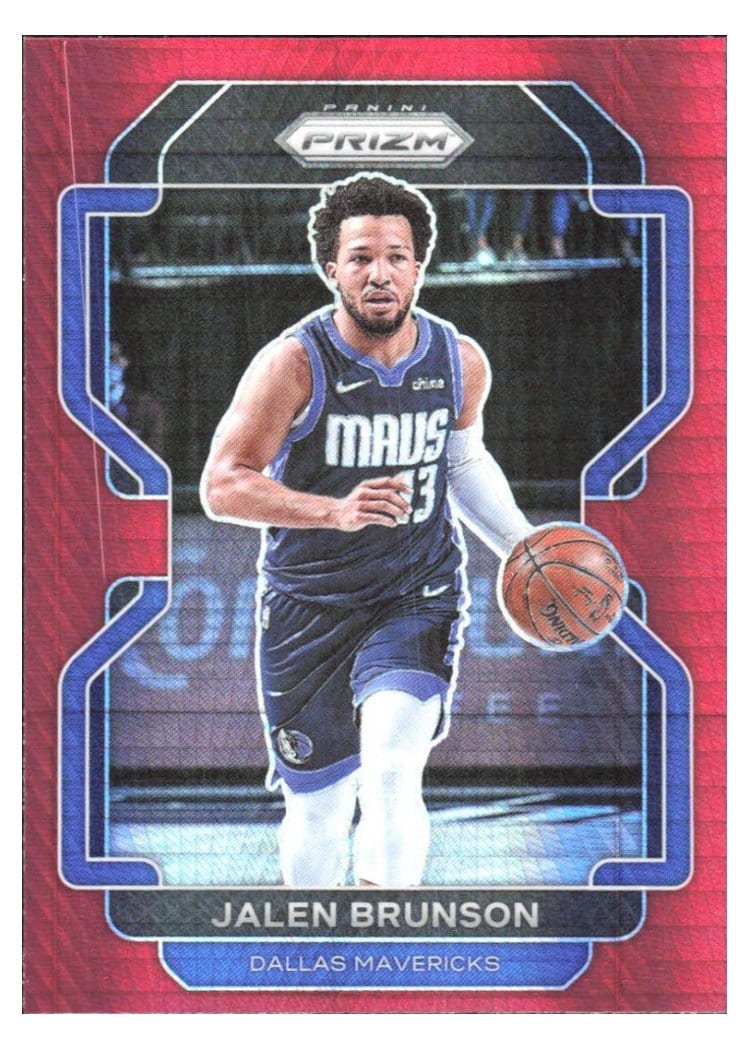 2021-22 Panini Prizm Base Set Jalen Brunson #144 card