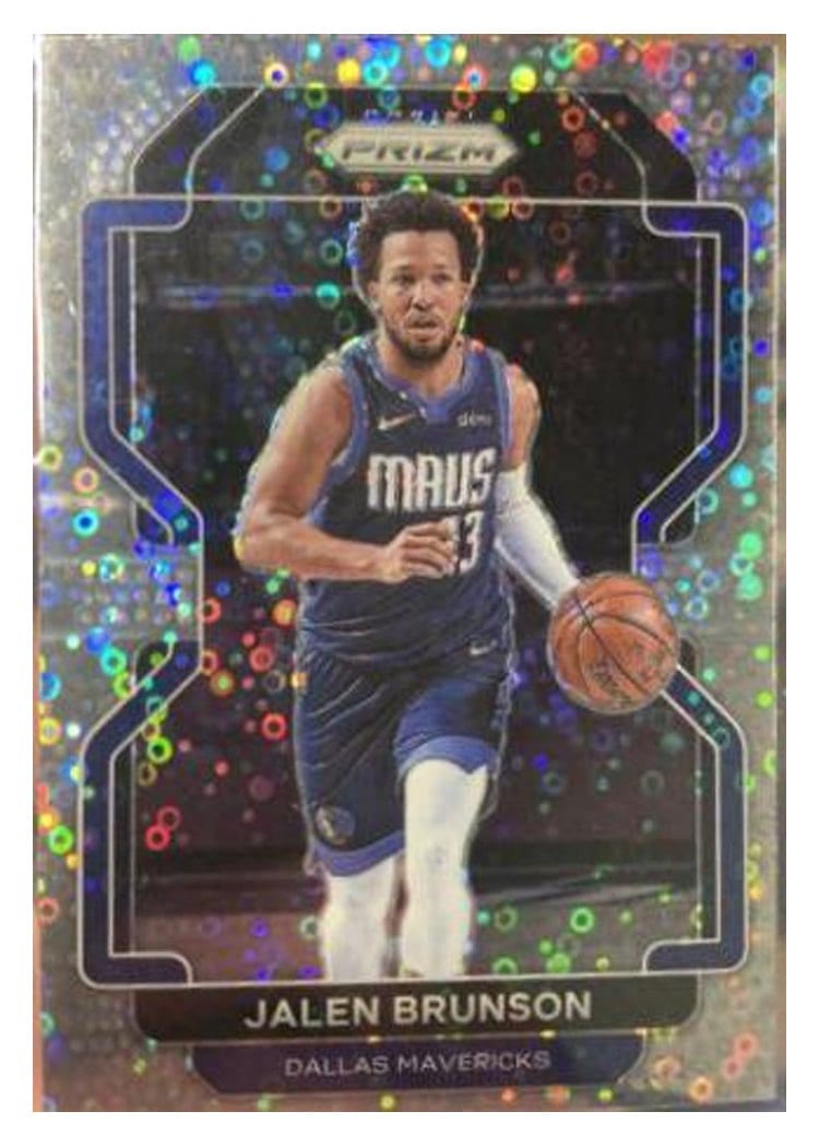 2021-22 Panini Prizm Base Set Jalen Brunson #144 card