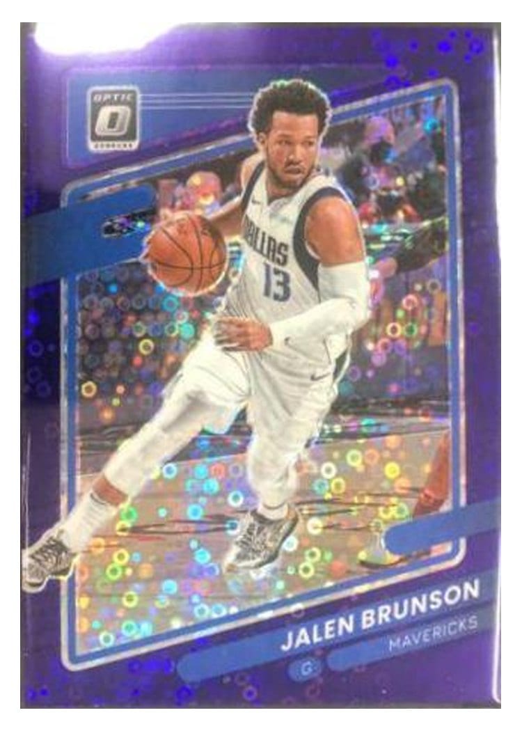 2021-22 Panini Prizm Base Set Jalen Brunson #144 card