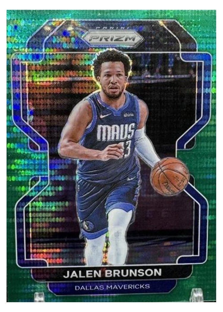 2021-22 Panini Prizm Base Set Jalen Brunson #144 card