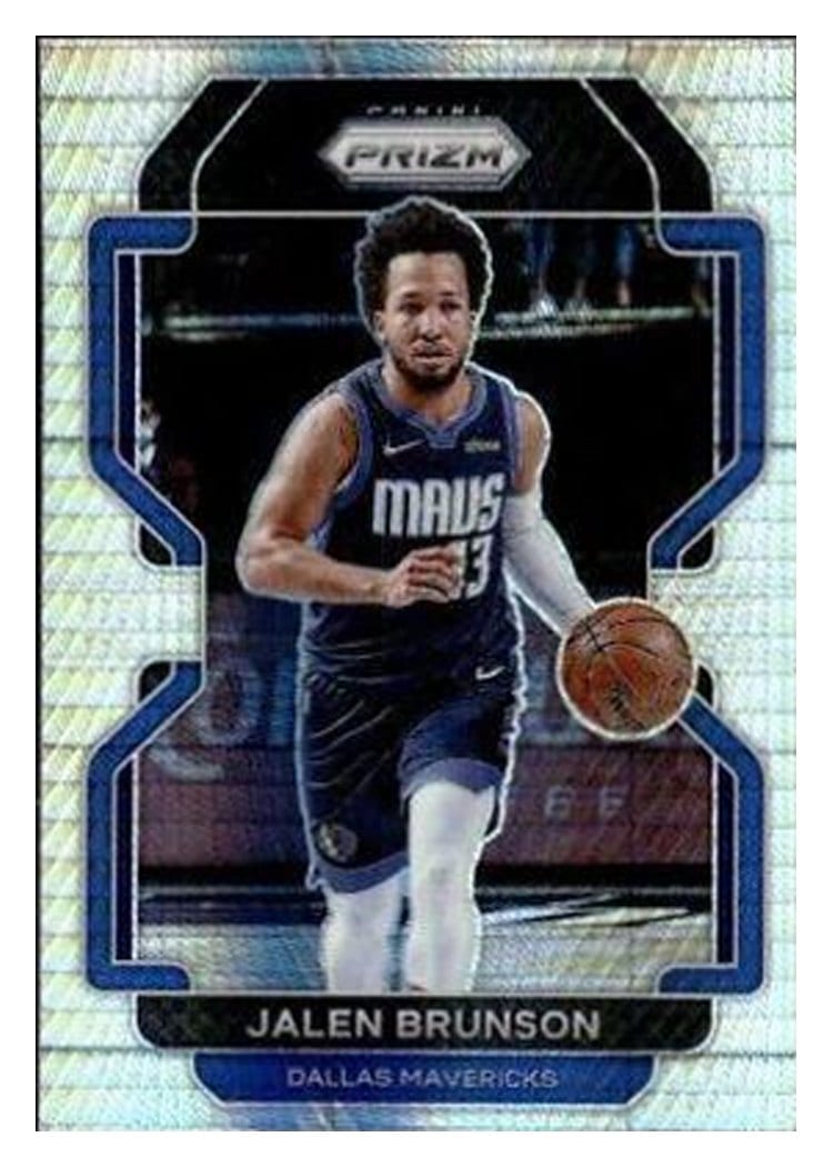 2021-22 Panini Prizm Base Set Jalen Brunson #144 card