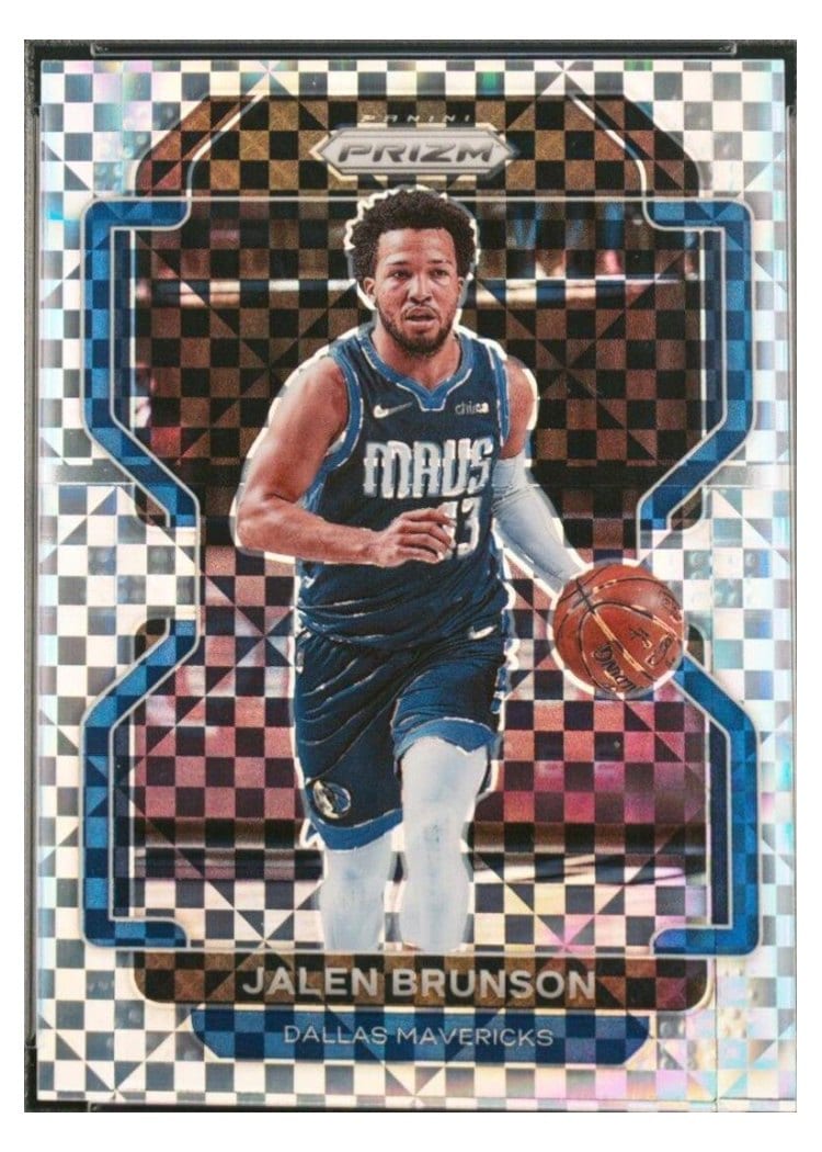 2021-22 Panini Prizm Base Set Jalen Brunson #144 card