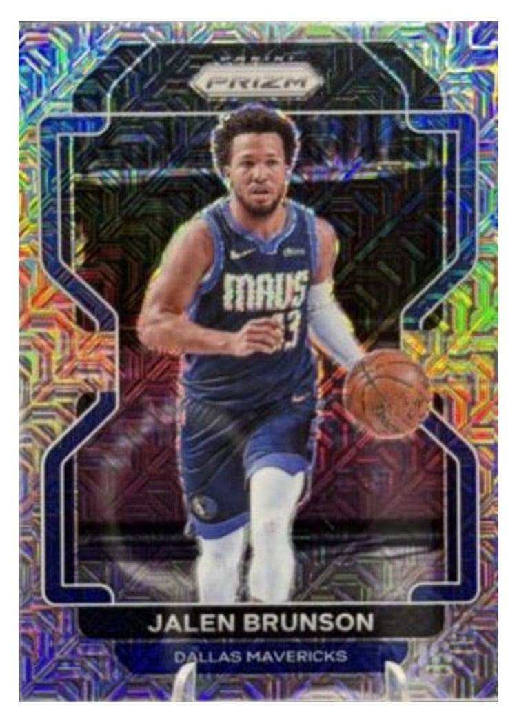 2021-22 Panini Prizm Base Set Jalen Brunson #144 card