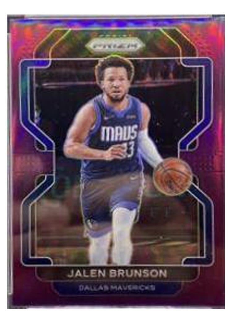 2021-22 Panini Prizm Base Set Jalen Brunson #144 card