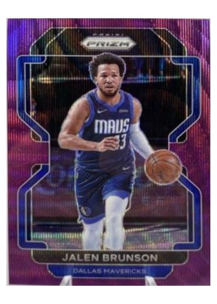 2021-22 Panini Prizm Base Set Jalen Brunson #144 card