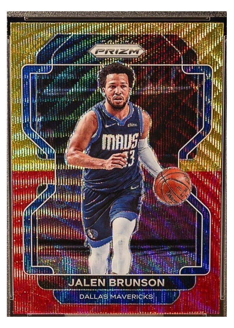 2021-22 Panini Prizm Base Set Jalen Brunson #144 card