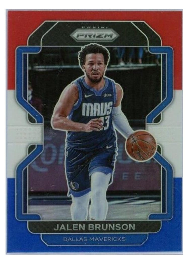 2021-22 Panini Prizm Base Set Jalen Brunson #144 card