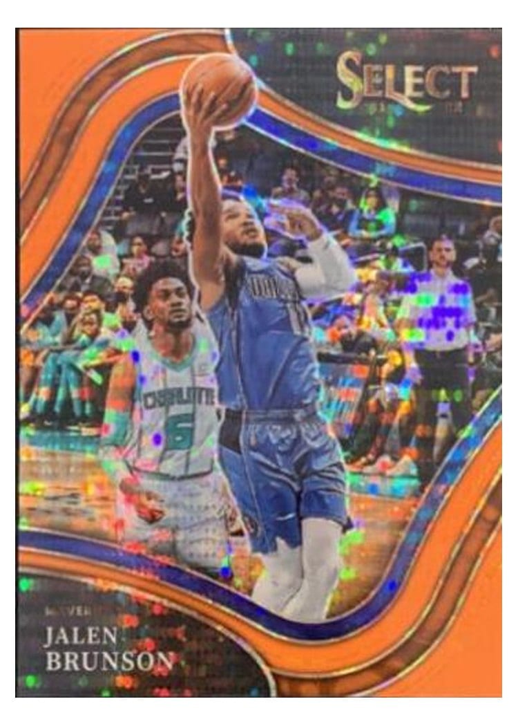 2021-22 Panini Select Base Set Jalen Brunson #224 card